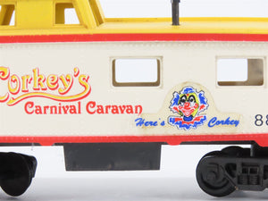HO Scale IHC/MEHANO Corkey's Carnival Caravan C-Liner Diesel Freight Train Set