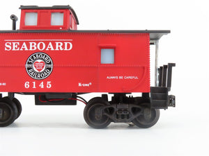 O Gauge 3-Rail K-Line SBD Seaboard Railroad Lighted Caboose #6145