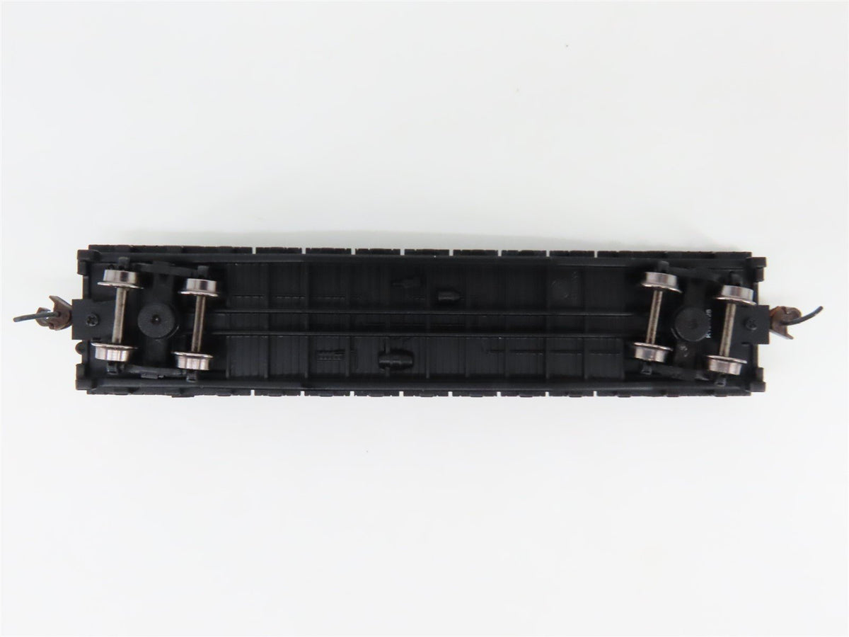 N Scale Bachmann 16754 RDG Reading Piggy Back Flatcar #9814 /Reading Trailer