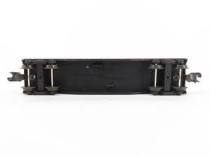 O Gauge 3-Rail Industrial Rail IDM 7502 B&O Bulkhead Flat Car #8975 w/ Stakes