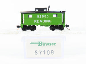 N Scale Bowser 37109 RDG Reading Caboose #92980