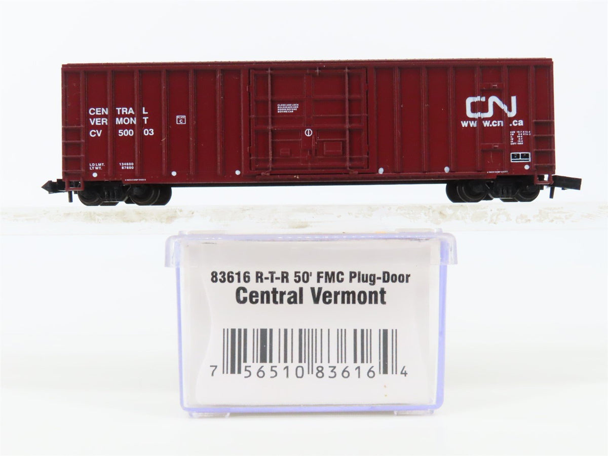 N Scale Roundhouse 83616 CV/CN Central Vermont 50&#39; FMC Boxcar #50003