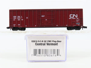 N Scale Roundhouse 83616 CV/CN Central Vermont 50' FMC Boxcar #50003