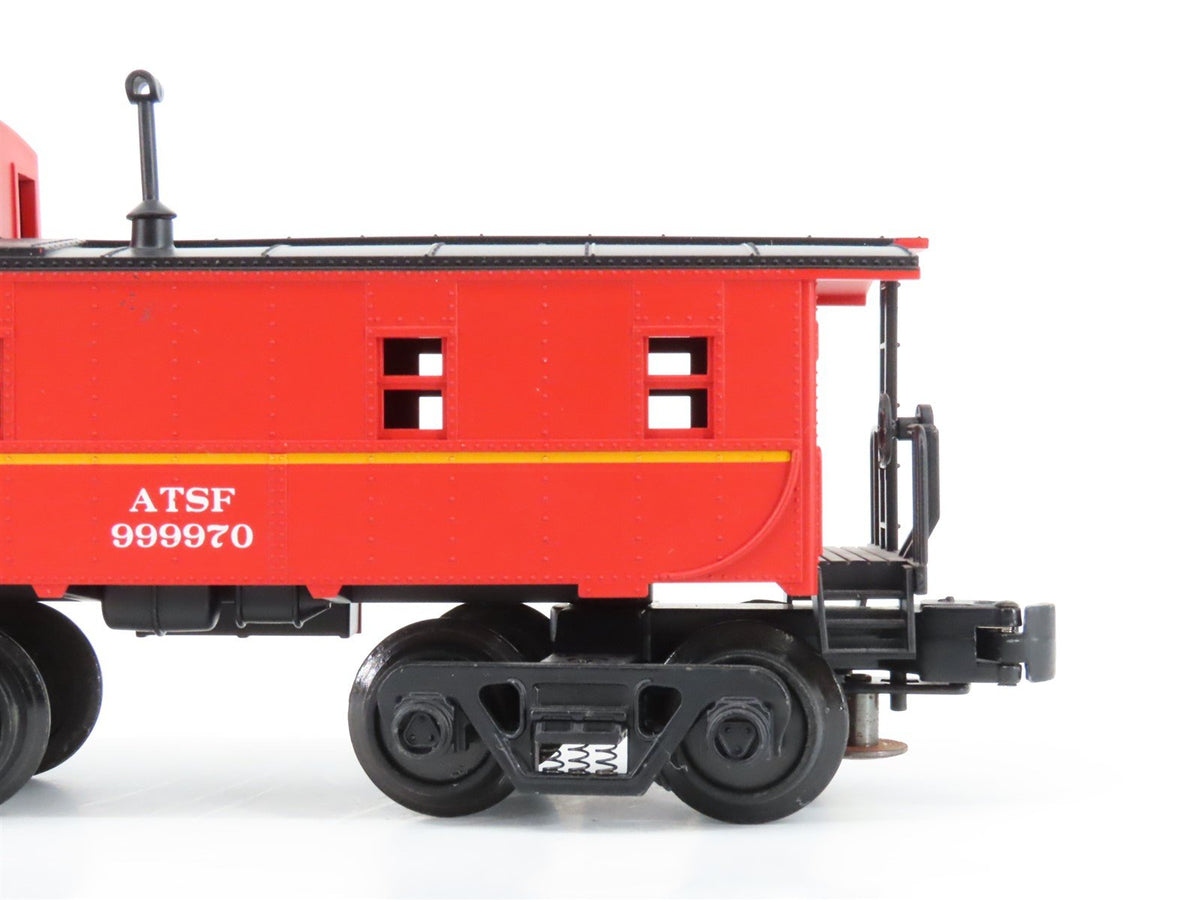 O Gauge 3-Rail Industrial Rail IDM 1501 ATSF Santa Fe Railroad Caboose #999970