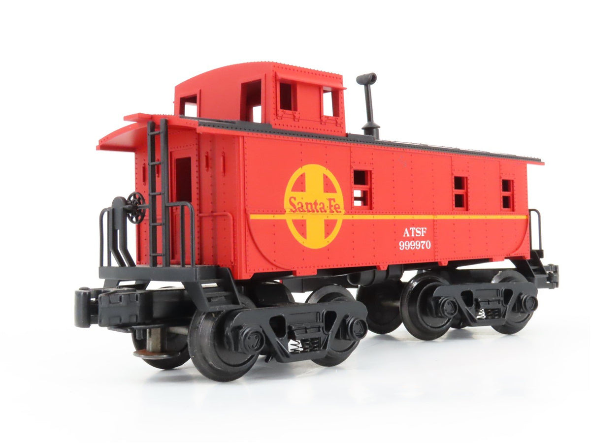 O Gauge 3-Rail Industrial Rail IDM 1501 ATSF Santa Fe Railroad Caboose #999970
