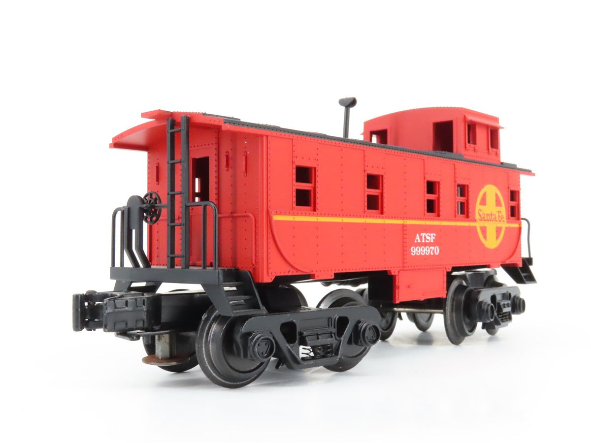 O Gauge 3-Rail Industrial Rail IDM 1501 ATSF Santa Fe Railroad Caboose #999970