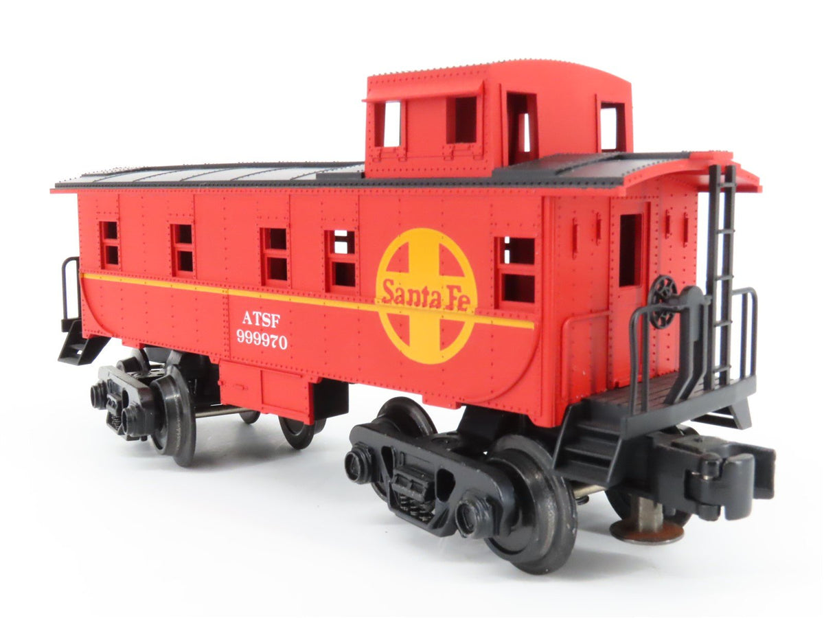 O Gauge 3-Rail Industrial Rail IDM 1501 ATSF Santa Fe Railroad Caboose #999970