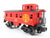 O Gauge 3-Rail Industrial Rail IDM 1501 ATSF Santa Fe Railroad Caboose #999970