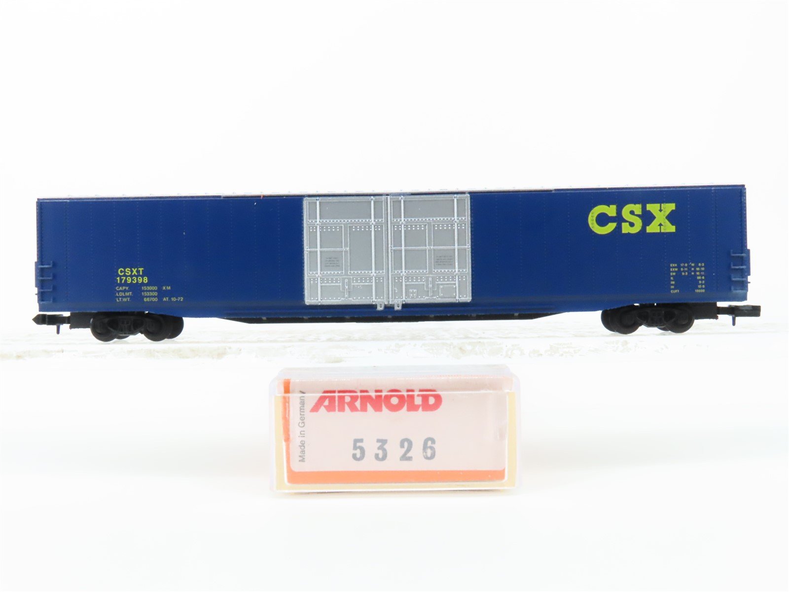 N Scale Arnold 5326 CSXT Railway Autoparts Boxcar #179398