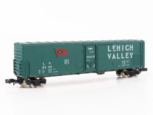 N Scale Con-Cor 1671-N LV Lehigh Valley 50' Reefer #8339