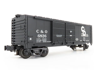 O Gauge 3-Rail Industrial Rail IDM 1101 C&O Chesapeake & Ohio Box Car #6826