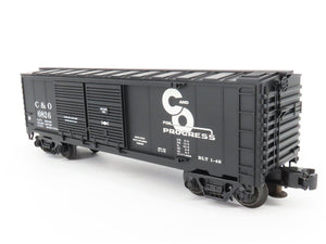 O Gauge 3-Rail Industrial Rail IDM 1101 C&O Chesapeake & Ohio Box Car #6826