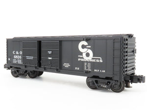 O Gauge 3-Rail Industrial Rail IDM 1101 C&O Chesapeake & Ohio Box Car #6826