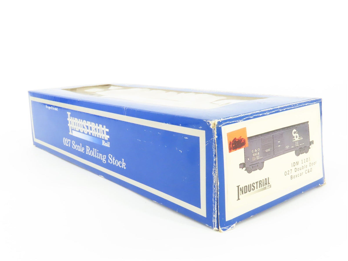 O Gauge 3-Rail Industrial Rail IDM 1101 C&amp;O Chesapeake &amp; Ohio Box Car #6826