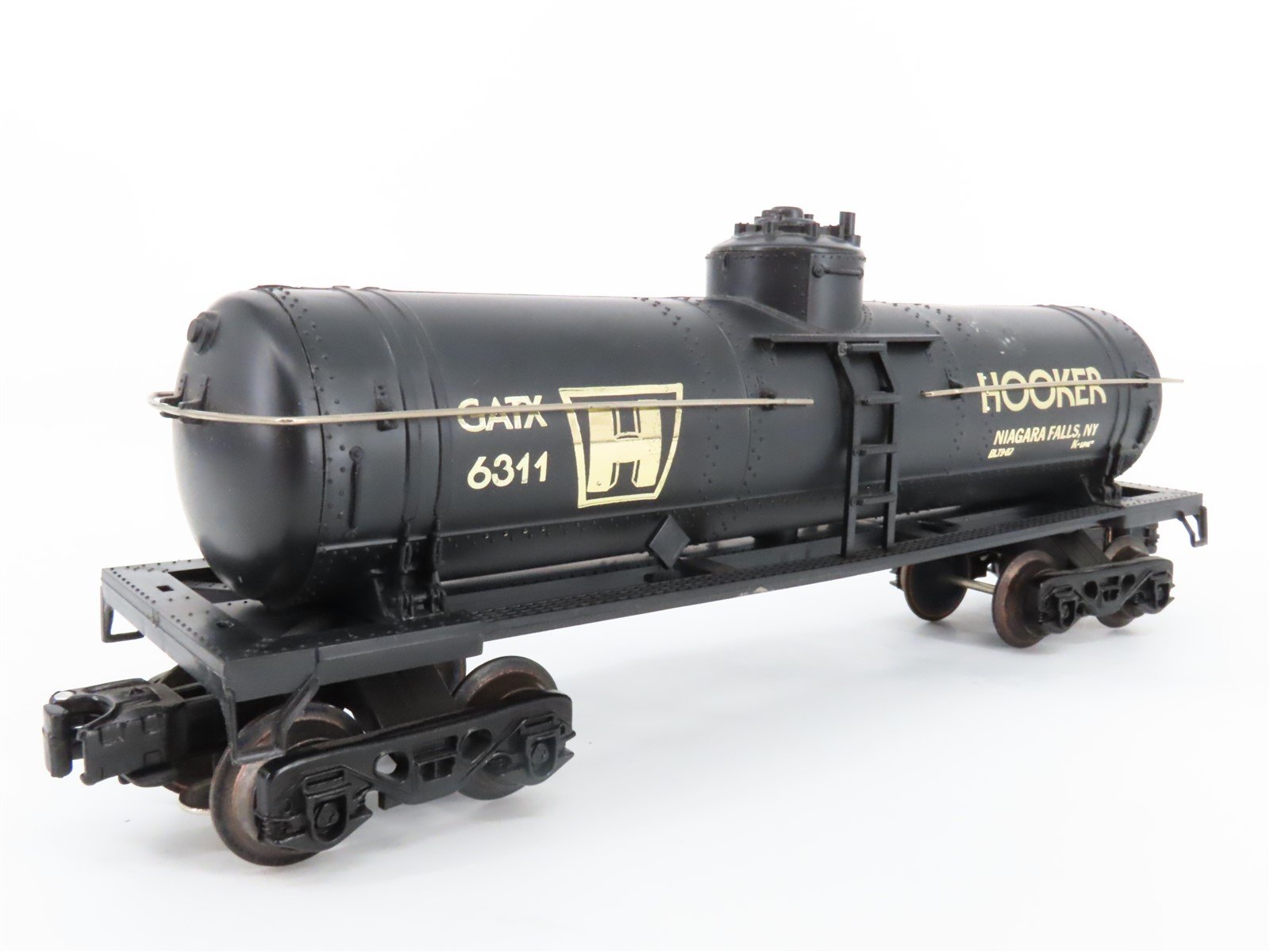O Gauge 3-Rail K-Line K-6311 GATX Hooker Single Dome Tank Car #6311