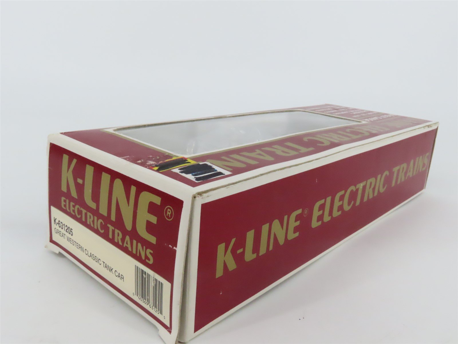 O Gauge 3-Rail K-Line K-631205 GW Great Western Single Dome Tank Car #631205