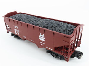 O Gauge 3-Rail MTH 20-90020A NH New Haven 2-Bay Offset Hopper #81023 w/Load