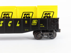 O Gauge 3-Rail K-Line K6551 SCL Seaboard Coast Line Gondola w/Load #6551