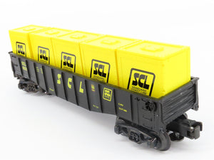 O Gauge 3-Rail K-Line K6551 SCL Seaboard Coast Line Gondola w/Load #6551