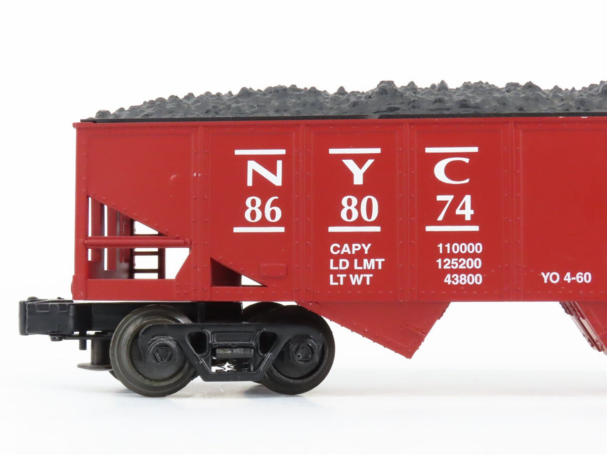 O Gauge 3-Rail Industrial Rail IDM 4003 NYC New York Central 2-Bay Hopper 868074