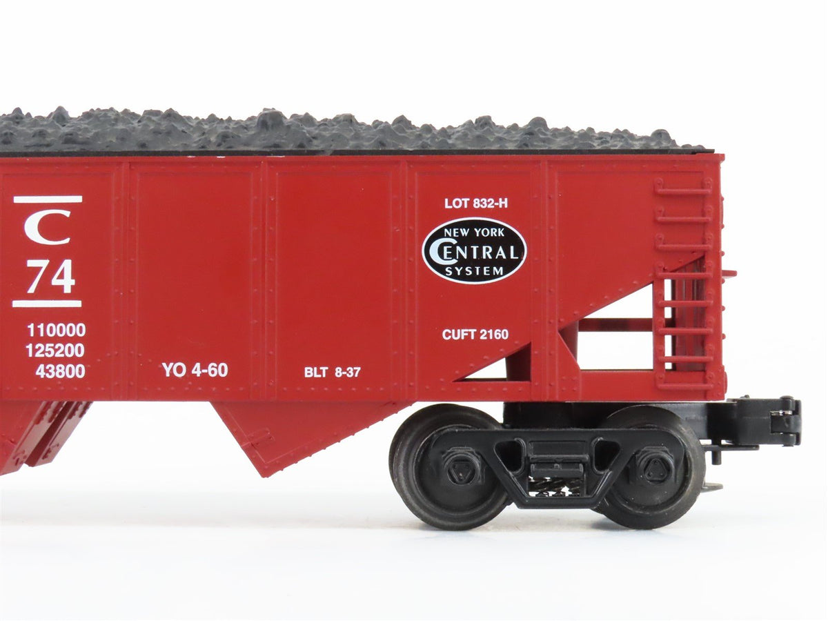 O Gauge 3-Rail Industrial Rail IDM 4003 NYC New York Central 2-Bay Hopper 868074
