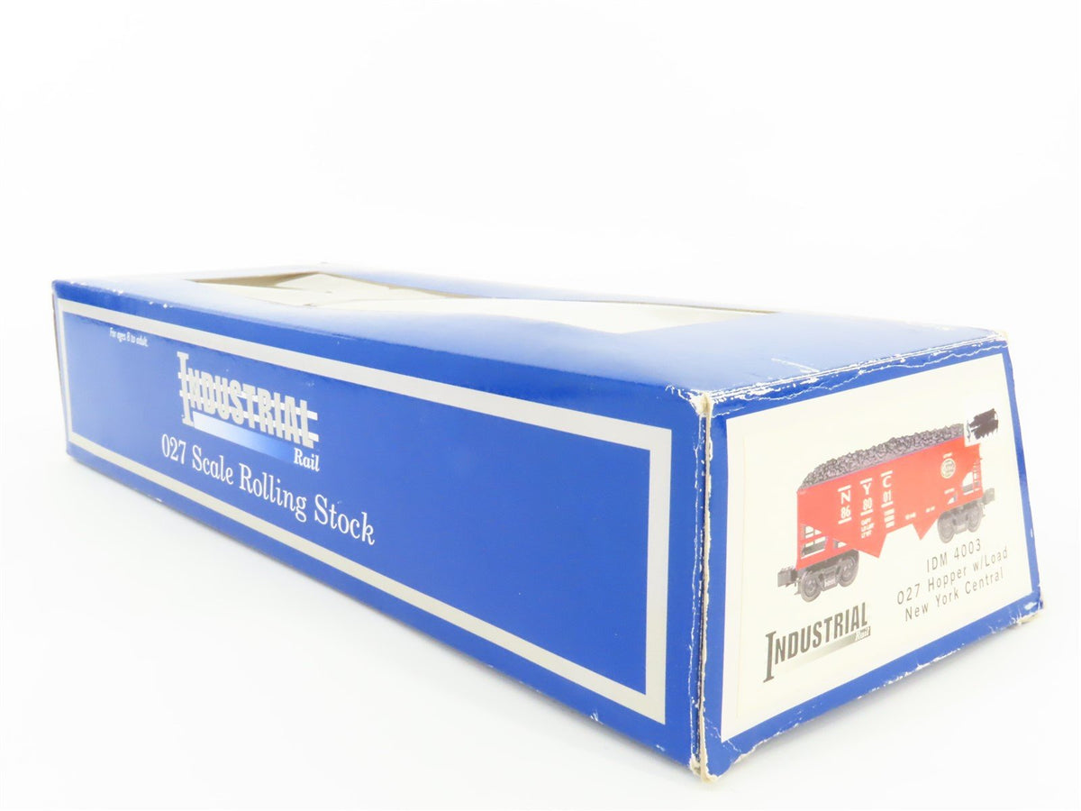 O Gauge 3-Rail Industrial Rail IDM 4003 NYC New York Central 2-Bay Hopper 868074