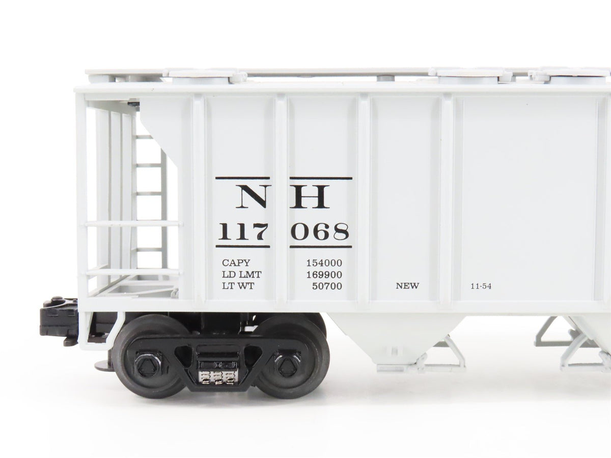 O Gauge 3-Rail MTH 20-90020E NH New Haven PS-2 2-Bay Covered Hopper #117068