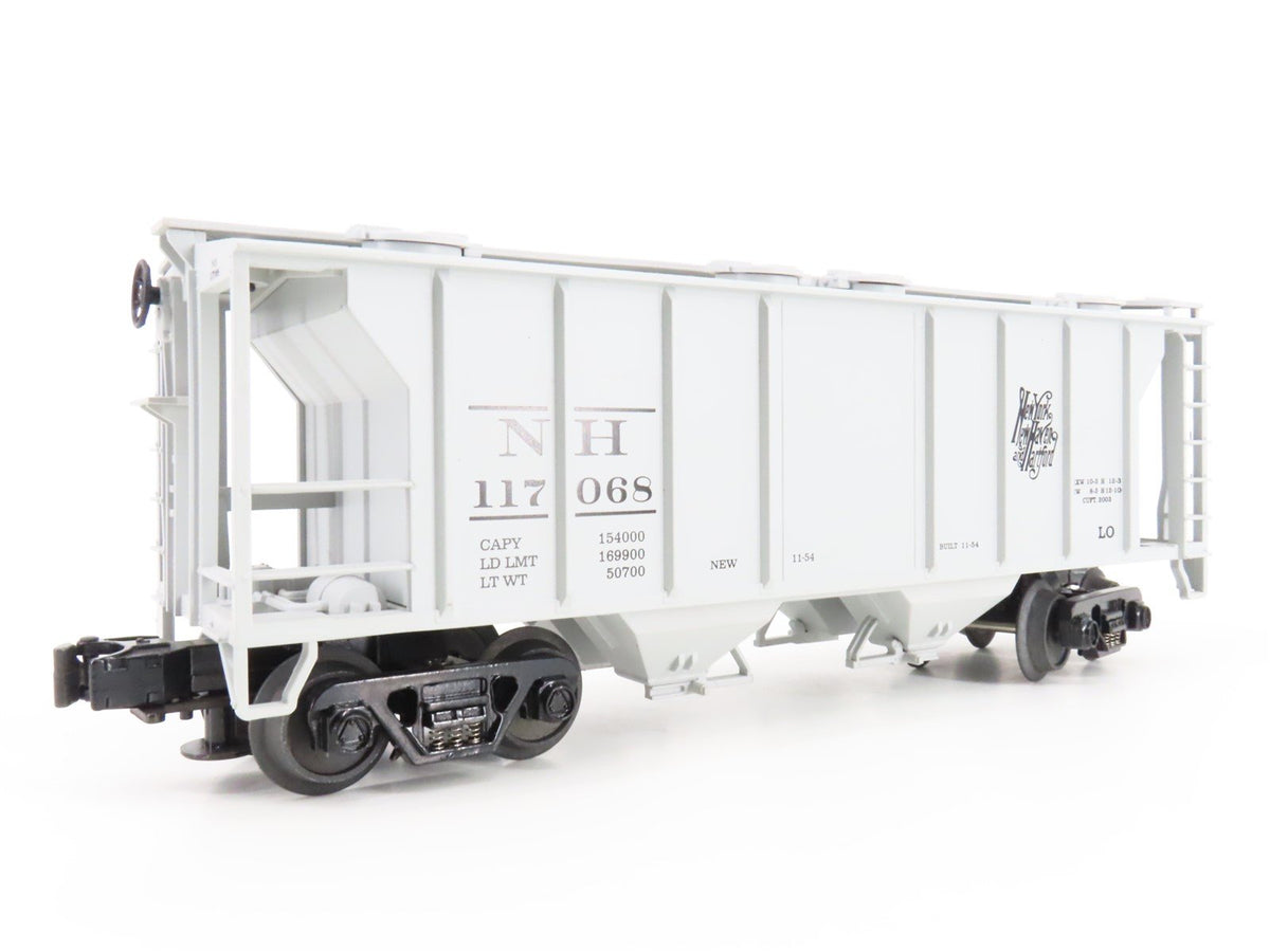 O Gauge 3-Rail MTH 20-90020E NH New Haven PS-2 2-Bay Covered Hopper #117068