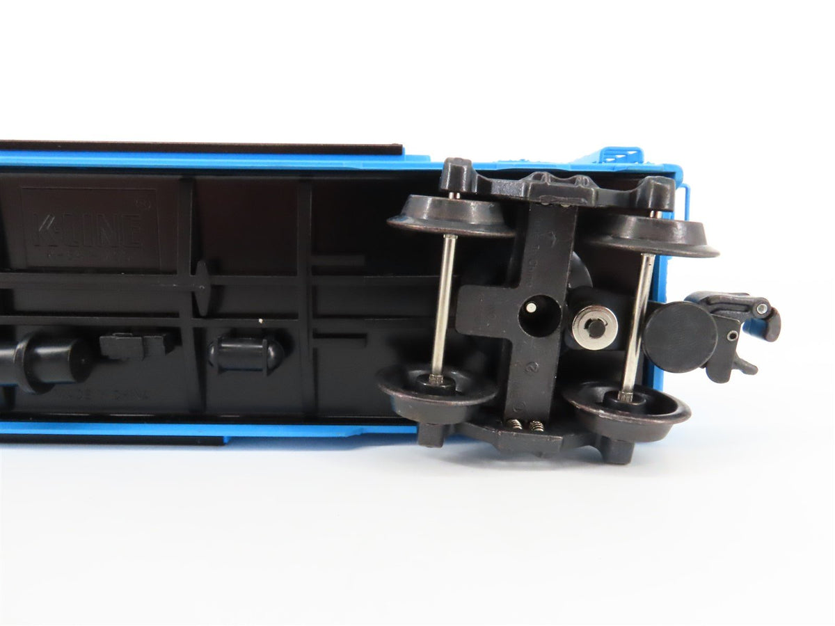 O Gauge 3-Rail K-Line K643-1591 GN Great Northern Big Sky Blue Stock Car #55833