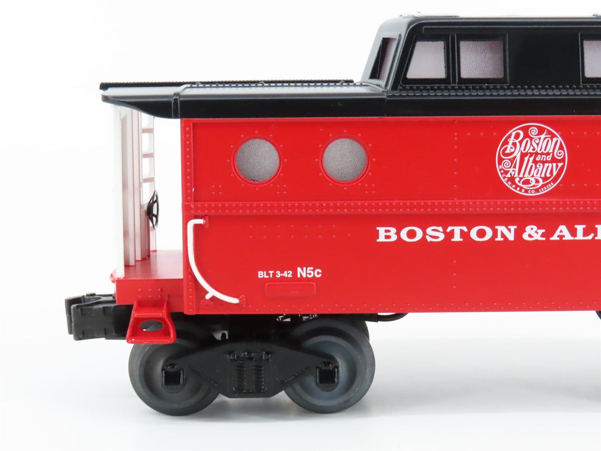 O Gauge 3-Rail Williams CAB134 B&amp;A Boston &amp; Albany N5C Caboose #2367 w/Lights
