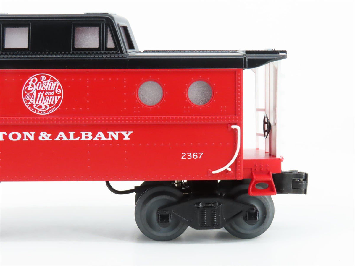 O Gauge 3-Rail Williams CAB134 B&amp;A Boston &amp; Albany N5C Caboose #2367 w/Lights