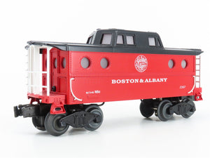 O Gauge 3-Rail Williams CAB134 B&A Boston & Albany N5C Caboose #2367 w/Lights