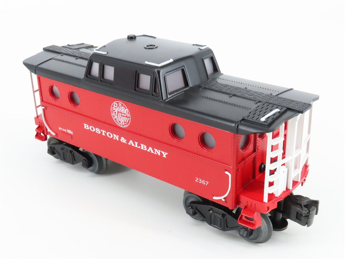 O Gauge 3-Rail Williams CAB134 B&amp;A Boston &amp; Albany N5C Caboose #2367 w/Lights
