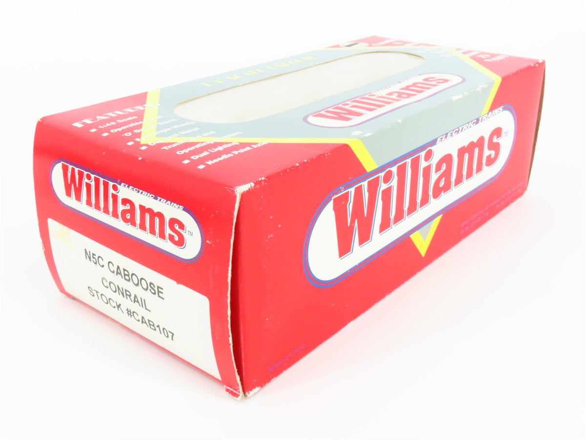 O Gauge 3-Rail Williams CAB107 CR Conrail N5C Caboose #23106 w/Lights
