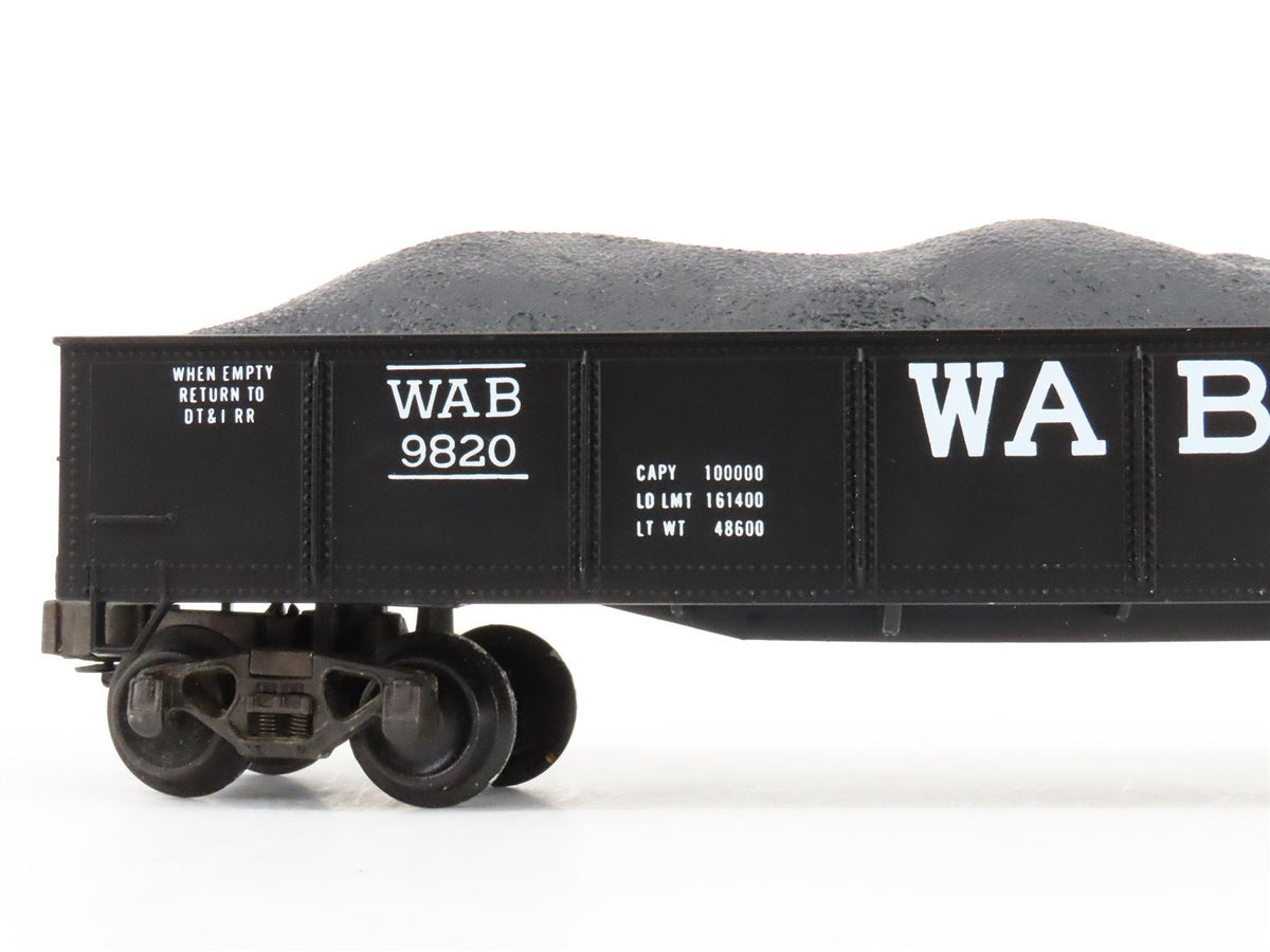 O Gauge 3-Rail Lionel 6-9820 WAB Wabash Railroad Gondola #9820