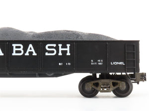 O Gauge 3-Rail Lionel 6-9820 WAB Wabash Railroad Gondola #9820