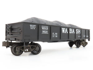 O Gauge 3-Rail Lionel 6-9820 WAB Wabash Railroad Gondola #9820