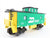 O Gauge 3-Rail K-Line K-6182 BN Burlington Northern Lighted Caboose #6182