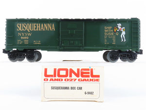 O Gauge 3-Rail Lionel 6-9402 NYSW Susquehanna Single Door Box Car #9402