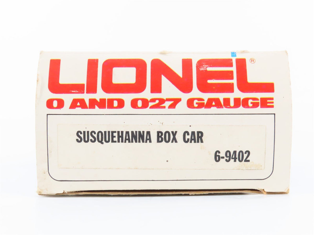 O Gauge 3-Rail Lionel 6-9402 NYSW Susquehanna Single Door Box Car #9402
