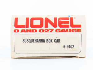 O Gauge 3-Rail Lionel 6-9402 NYSW Susquehanna Single Door Box Car #9402