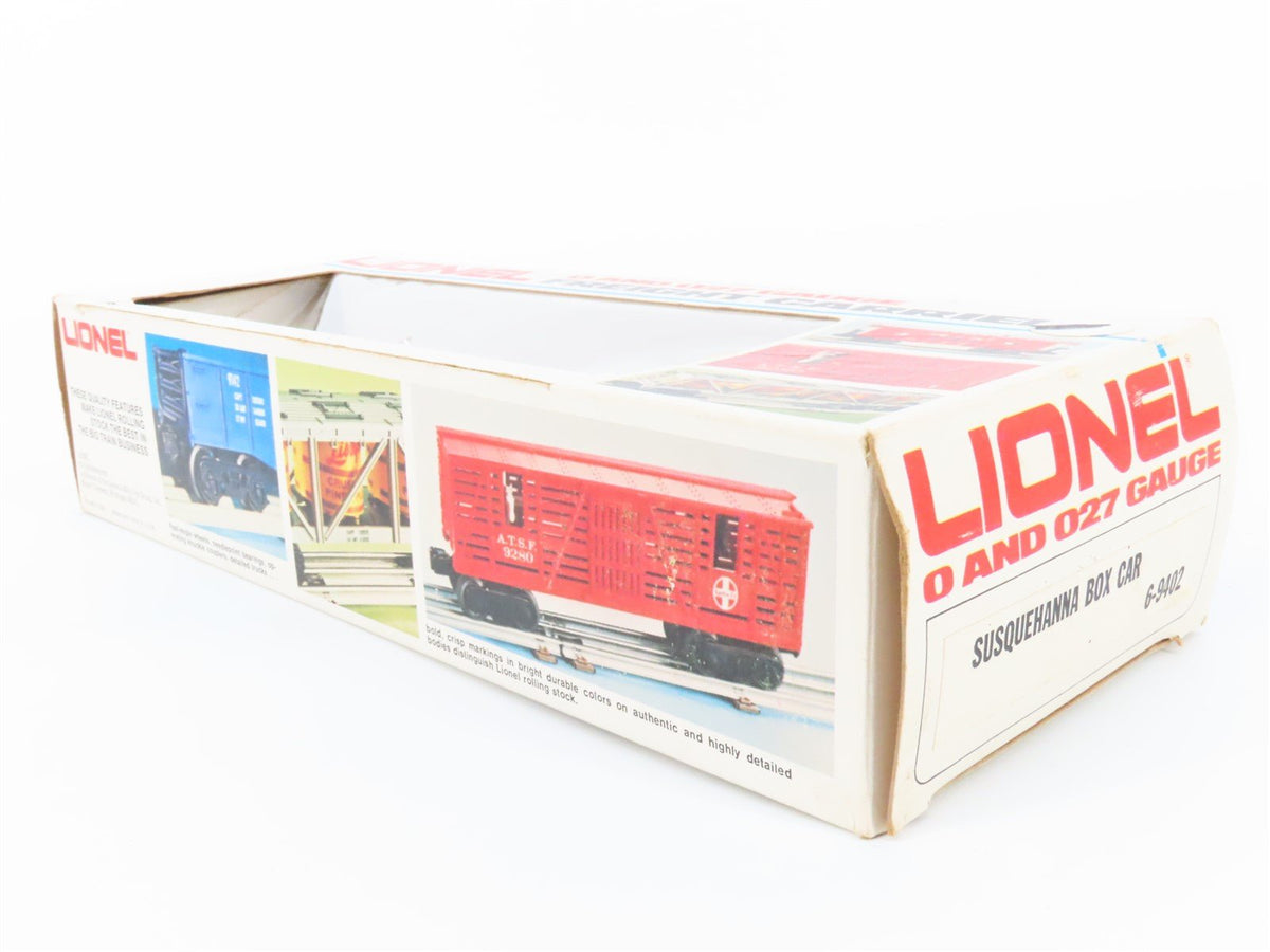 O Gauge 3-Rail Lionel 6-9402 NYSW Susquehanna Single Door Box Car #9402