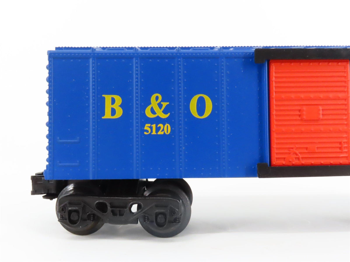O Gauge 3-Rail K-Line K-5120 B&amp;O Baltimore &amp; Ohio Single Door Boxcar #5120