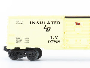 O Gauge 3-Rail Lionel 6-9788 LV Lehigh Valley Single Door Box Car #9788