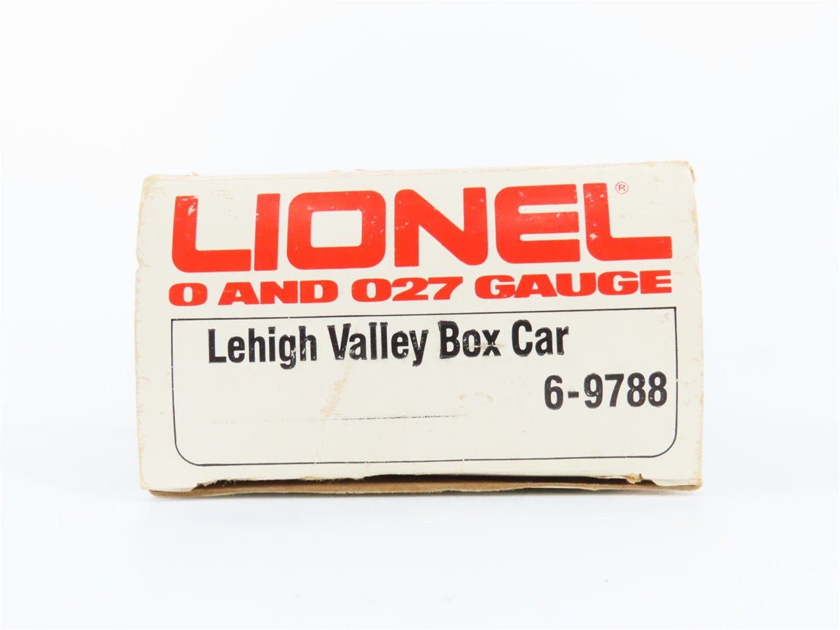 O Gauge 3-Rail Lionel 6-9788 LV Lehigh Valley Single Door Box Car #9788