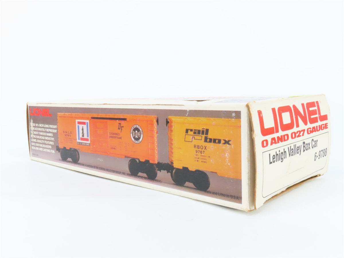 O Gauge 3-Rail Lionel 6-9788 LV Lehigh Valley Single Door Box Car #9788
