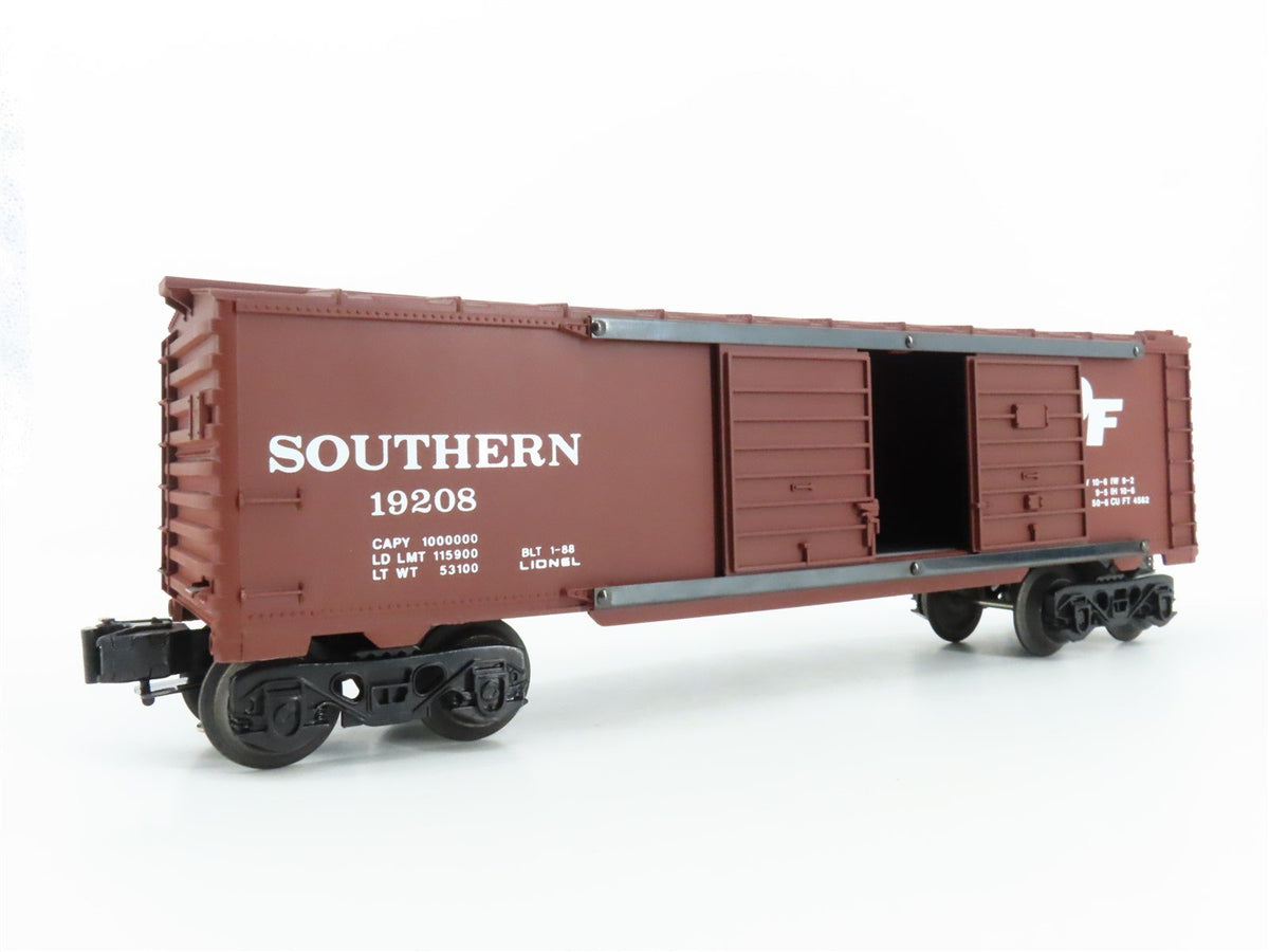 O Gauge 3-Rail Lionel 6-19208 Southern Double Door Boxcar #19208