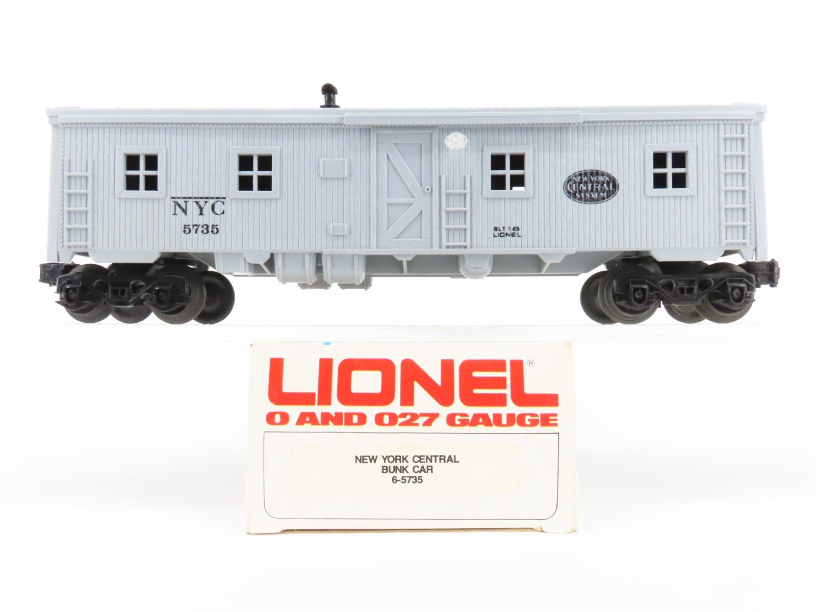O Gauge 3-Rail Lionel 6-5735 NYC New York Central System Bunk Car #5735