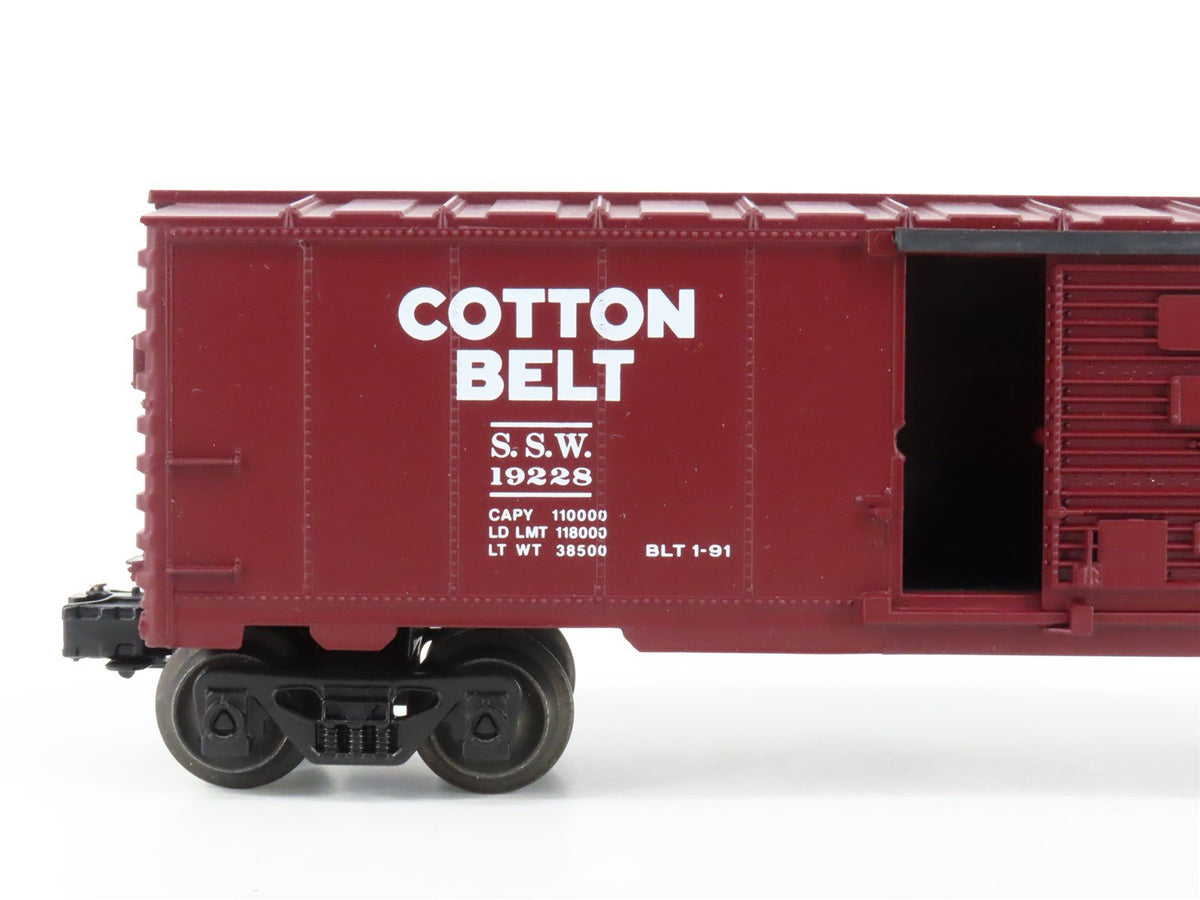 O Gauge 3-Rail Lionel 6-19228 SSW Cotton Belt Blue Streak Boxcar #19228