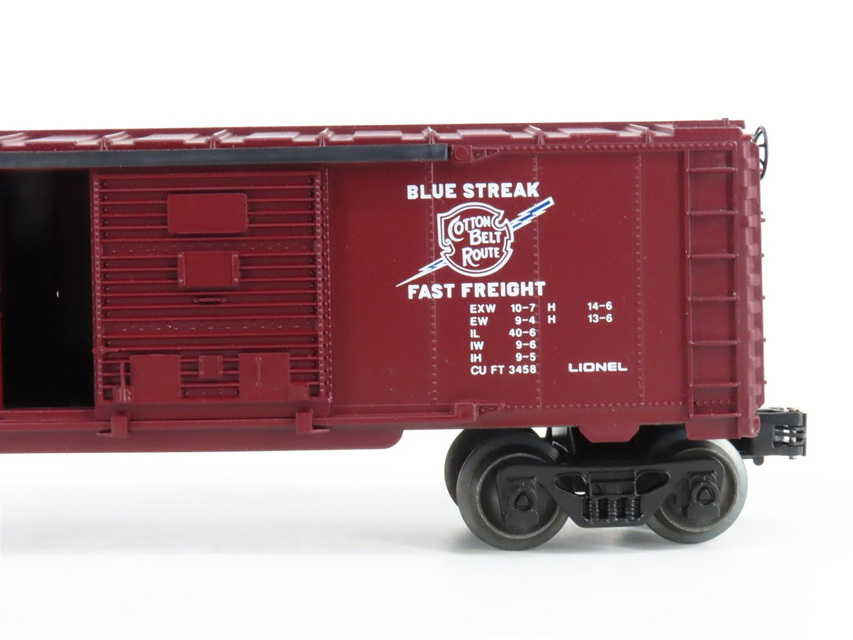 O Gauge 3-Rail Lionel 6-19228 SSW Cotton Belt Blue Streak Boxcar #19228